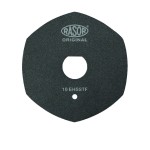 LA10EHSSTF Rasor ostrze tarczowe/nóż 100mm, 6-kątne HSS STEEL pokrywane teflonem TEFLON® COATED