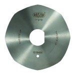 LA 12SHSS Rasor ostrze tarczowe/nóż 120mm, 8-kątne HSS STEEL