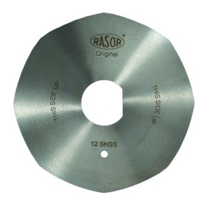 LA 12SHSS Rasor ostrze tarczowe/nóż 120mm, 8-kątne HSS STEEL
