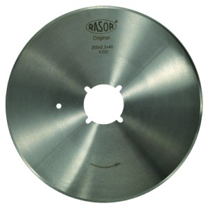 LA K200 Rasor ostrze tarczowe/nóż 200mm, okrągłe EXTRA STEEL 