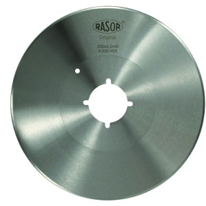 LA K200HSS Rasor ostrze tarczowe/nóż 200mm, okrągłe HSS STEEL