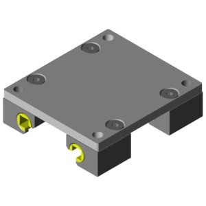 RV C30-04 Rasor Prowadnik aluminiowy do montażu na systemie szynowym W0630, do ręcznych narzędzi tnących długość 60 mm