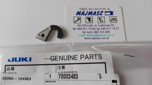 Część JUKI nr. kat. 70003483 # 700-03483 / MOVING_KNIFE