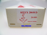 SITEX 280/8  Dzszywki przemysłowe Anker-tex do tkanin model 280 opakowanie 20000szt