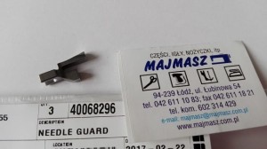 Część JUKI nr. kat. 40068296 / NEEDLE GUARD