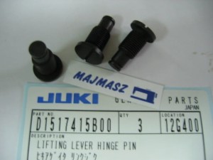 D1517-415-B00 Część JUKI nr. kat. D1517415B00 / LIFTING LEVER HINGE PIN