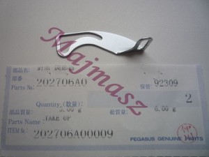 Prowadnik /TAKE UP/ część oryginał PEGASUS nr kat. 202706A00009