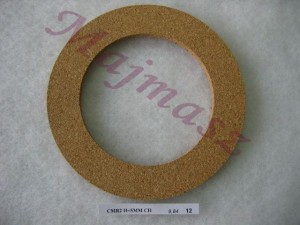 okładzina sprzęgła 126mm x 85mm grubość 5mm korek