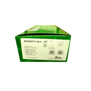 Łączniki CZARNE 17mm RPP95FP17 FINE FABRIC opak. 10 000szt.