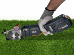 PROTURF Rasor nóż tarczowy akumulatorowy ręczny 450 W, ostrze 86 mm, do wykładzin z włosem 