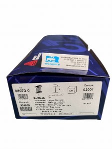 Łączniki BIAŁE 02001 "15MM SWIFTACHM NY-NATURAL" opak. 5000szt.