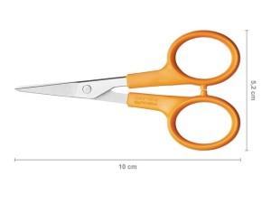 FISKARS Nożyczki krawieckie do nitek haftu 10 cm 9807 # 1005143 