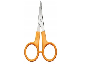 FISKARS nożyczki krawieckie do haftu embrioderów podgięte 10 cm 9808 # 1005144 