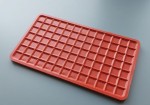 Podkładka silikonowa pod żelazko czerwona 135x225mm