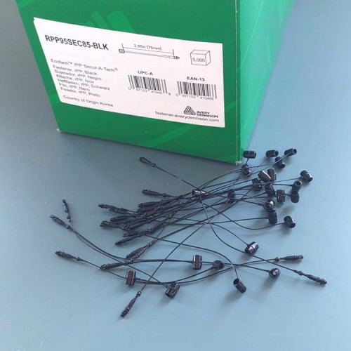 Łączniki ręczne w opakowaniu zbiorczym 5000 szt. RPP95SEC-85BLK