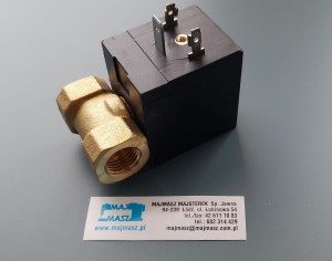 Elektrozawór  przelotowy  (wodny)  1/4" do  wytwornic  Pratika  KPL  i  FB/F  oraz stołów FR/F, MP/F, MP/F/PV i MP/F/T