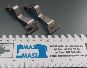 Łapka trzymająca kpl.  S33748001 + S33747001 do ryglówki BROTHER 