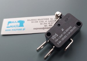 Mikrowyłącznik VS15 #15A 1/3HP 125 VAC