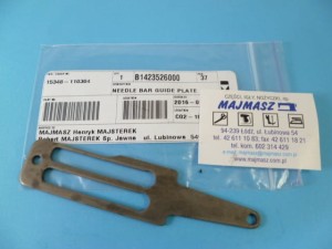 Część JUKI nr. kat. B1423526000 / PROWADNICA IGIELNIC DO 2 IGŁÓWKI LH / NEEDLE BAR GUIDE PLATE