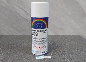 LSS-silikon do konserwacji taśm teflonowych 400ml.