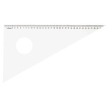trójkąt z plexi STUDENT 60 stopni, 36 cm przymiar 