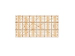 Płytka z podziałką 15x30 cm Szablon do patchworku liniał krawiecki 10321