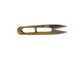 Profesjonalne obcinaczki krawieckie Golden Eagle o długości 11 cm.