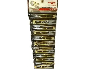 ZESTAW 12 SZTUK – OBCINACZKI DO NITEK GOLDEN EAGLE 11 CM  CAKI TC-805