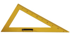 Trójkąt krawiecki  Profesjonalna Ekierka Konstrukcyjna Magnetyczna 60° – 57 cm Niezbędnik Wzorcowni i Konstruktora.