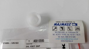 Część JUKI nr. kat. 40013595 / OIL EXIT CAP