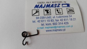 B1523-026-00G sprężynka stopki do MS261J oryginał JUKI # B152302600G