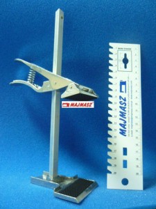 Klamra zacisk do materiału aluminiowa AP8