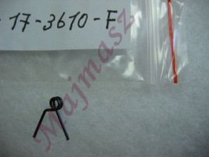 sprężynka \ PRESSER FOOT SPRING  　LEFT  \ część oryginał KANSAI SPECIAL nr kat. 17-3610-F
