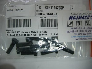Część JUKI nr. kat. SS6111620SP / SCREW 11/64-40 L=16.0