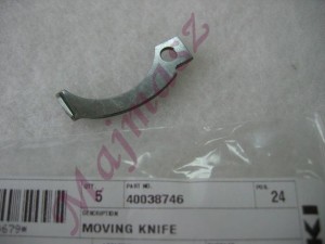 400-38746 nóż ruchomy oryginał JUKI # 40038746