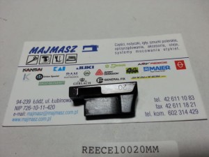 REECE10020MM kowadełko 20mm do dziurkarki odzieżowej Minerva Reece 100  ZAMIENNIK TAIWAN