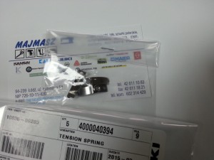 Część JUKI nr. kat. 4000040394 / TENSION SPRING