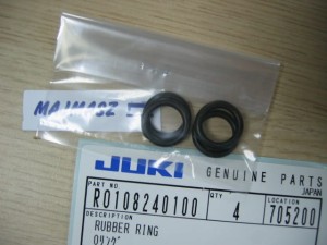 RO-1082401-00 Część JUKI nr. kat. RO108240100 / RUBBER RING, REPLACEMENT PART FOR: 310-00304