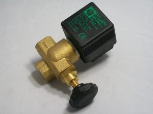 ELEKTROZAWÓR KĄTOWY DUŻY Z REGULACJĄ 1/4"-1/4" DN2.8 2 20/230V-50HZ 10000/5