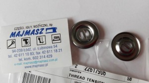 Część JUKI nr. kat. 22617906 / THREAD TENSION DISK PRESSER