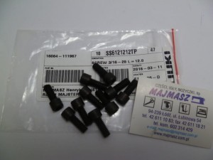 Część JUKI nr. kat. SS6121212TP / WKRĘT / SCREW 3/16-28 L=12.0