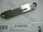 B1190-522-S00 płytka ściegowa 1/8" (3.2mm) oryginał JUKI # B1190522S00