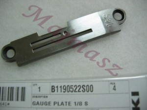 B1190-522-S00 płytka ściegowa 1/8" (3.2mm) oryginał JUKI # B1190522S00