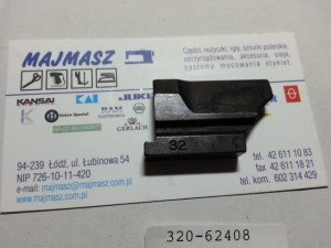 320-62408 # 32062408 kowadełko 32mm do dziurkarki odzieżowej Juki MEB-3200 ZAMIENNIK TAIWAN