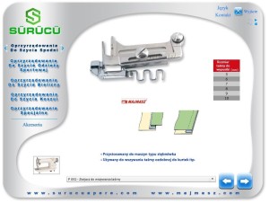 Oprzyrządowanie do szycia spodni P052
