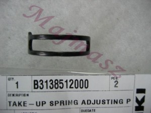 B3138-512-000 prowadnik nitki przy naprężaczu oryginał JUKI # B3138512000
