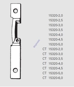 Wkładka tnąca Pfaff CT15320-2.5 # 91-015320-2,5
