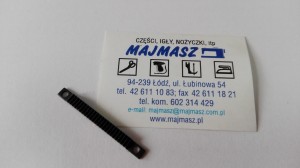 Część JUKI nr. kat. 12975504 / ADJUSTING FEED DOG MH