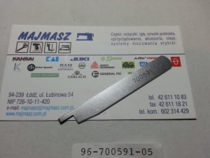 96-700591-05 # 9670059105 nóż górny do maszyny Mauser autolap  ZAMIENNIK TAIWAN