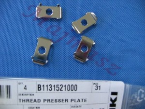 B1131-521-000 blaszka dociskająca nitkę oryginał JUKI # B1131521000